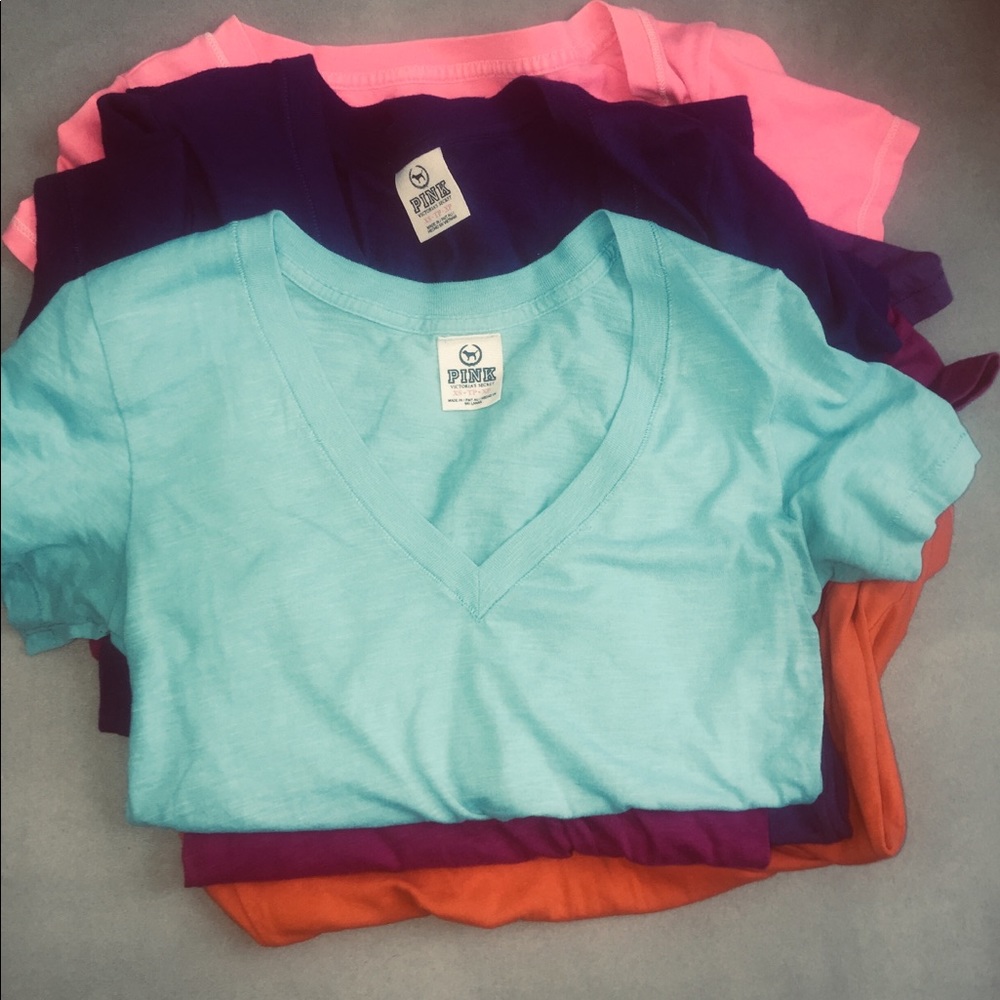 PINK t shirts